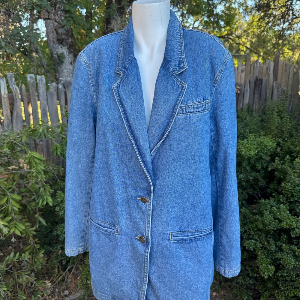 Vintage Blue Denim Jacket